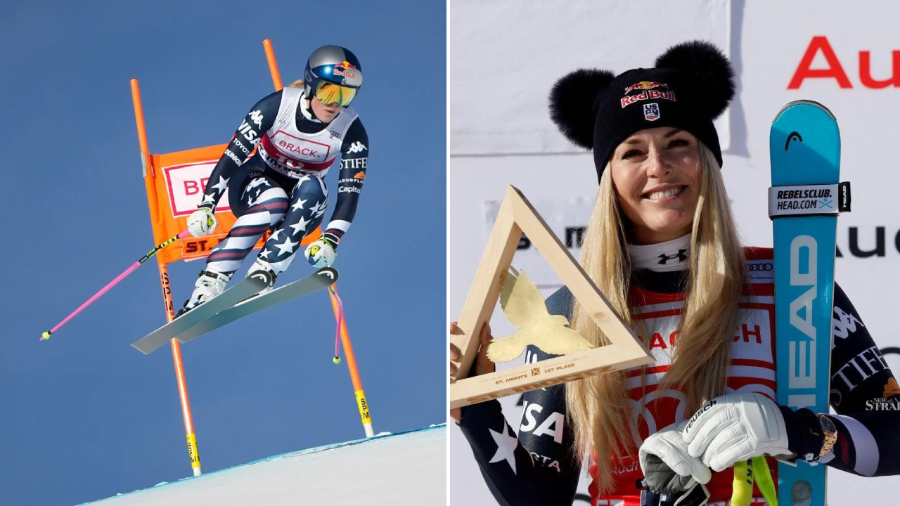 Lindsey Vonn Berjaya Lagi, Menangi World Cup Downhill Pertama Sejak 2018