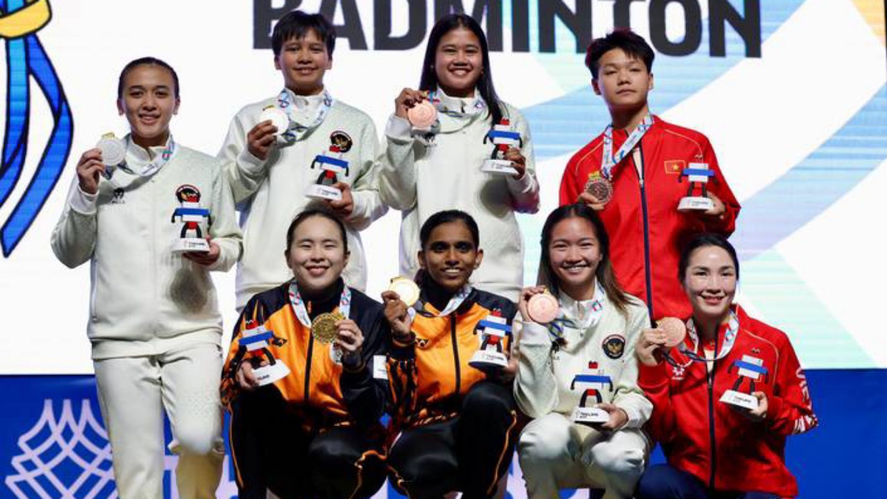 Persembahan Medali Perak Febriana/Meilysa di SEA Games 2025