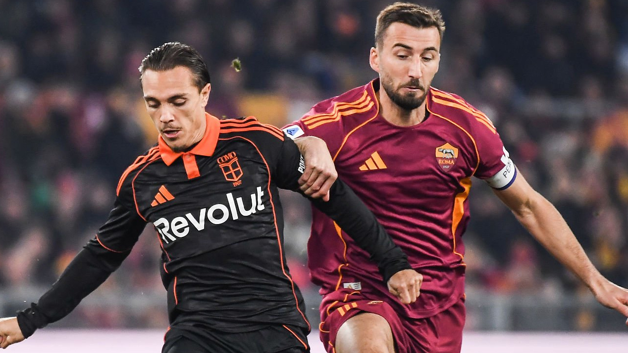 Hasil Pertandingan Serie A Italia: AS Roma 1-0 Como