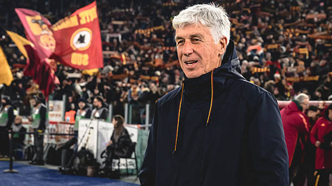 Gian Piero Gasperini Realistis Soal Target AS Roma Musim Ini