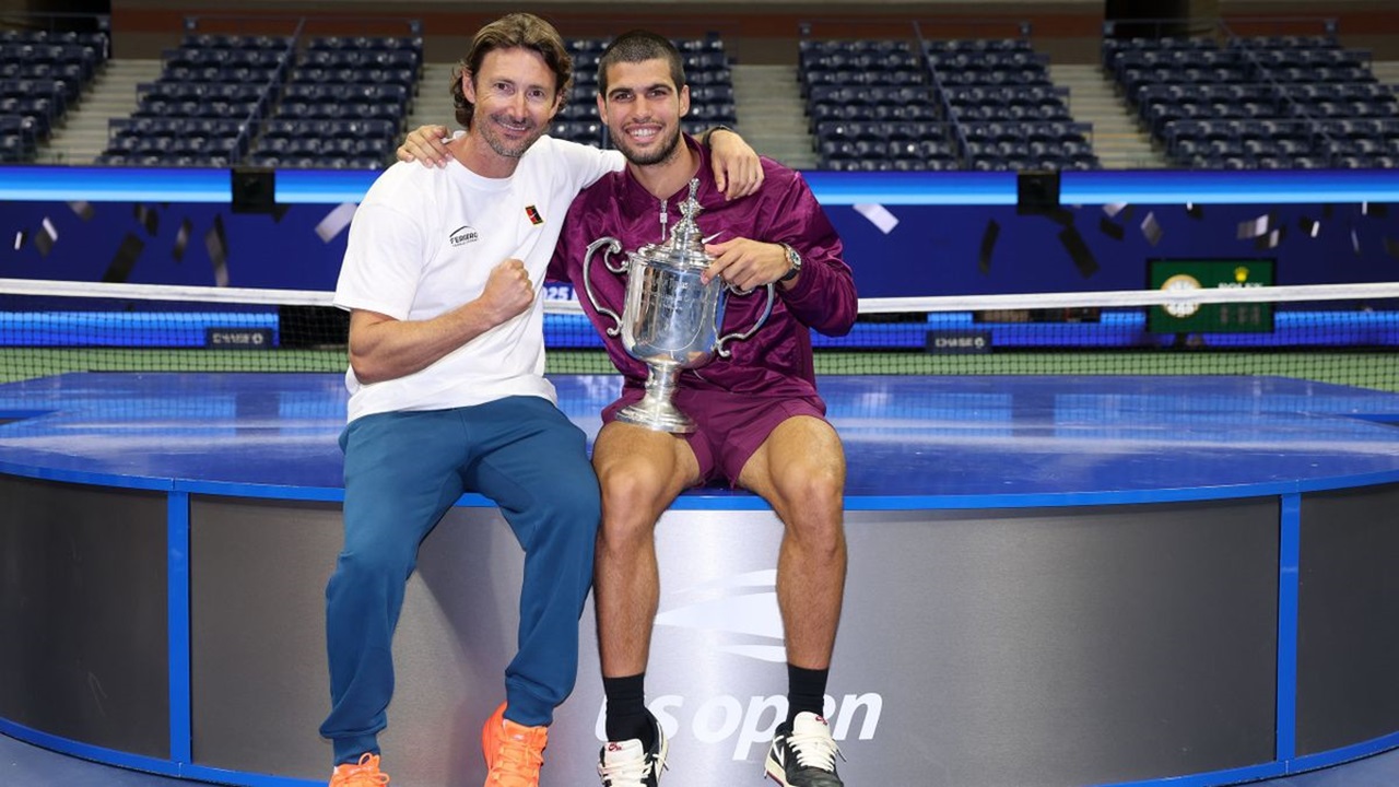 Begini Salam Perpisahan Juan Carlos Ferrero Kepada Carlos Alcaraz