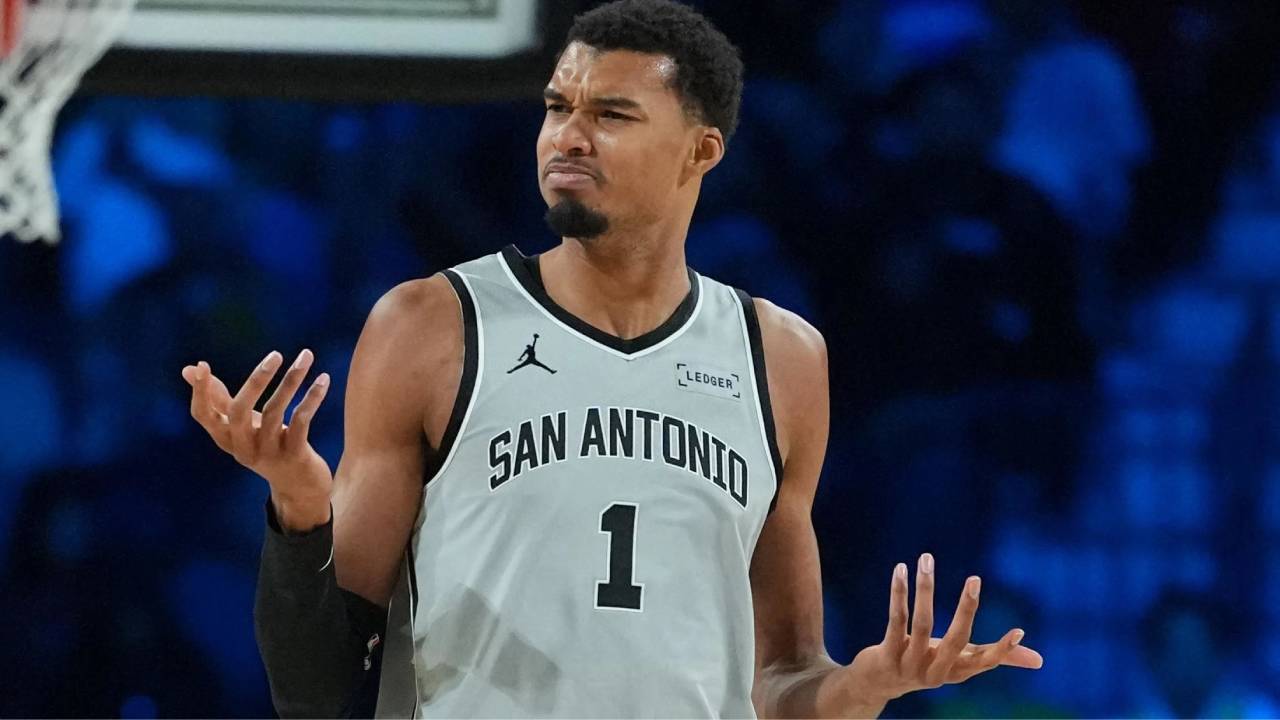 Keputusan akhir untuk final NBA Cup masih terbuka dan akan mempertimbangkan banyak aspek, terutama kondisi fisik Wembanyama. (Foto: AP)