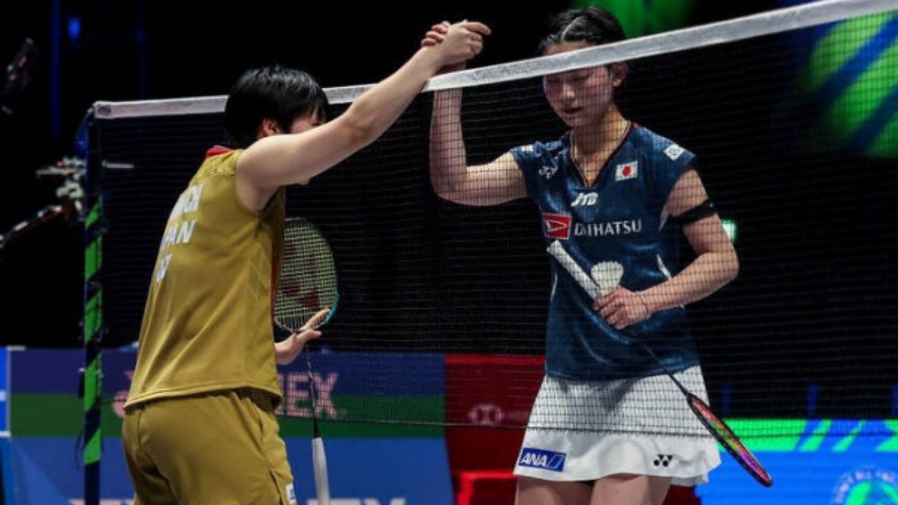 World Tour Finals 2025: Akane Yamaguchi Atasi Juniornya Tomoka Miyazaki