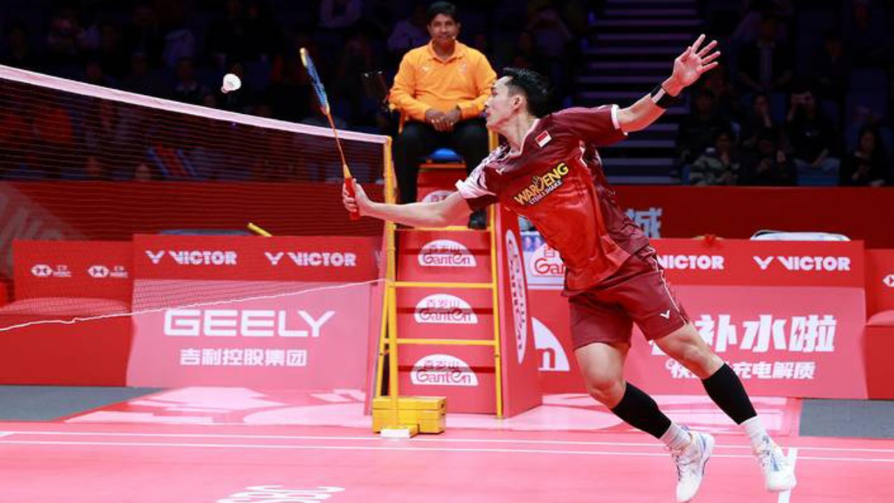 Jonatan Christie Akui Tak Tampil Maksimal Lawan Kunlavut Vitidsarn