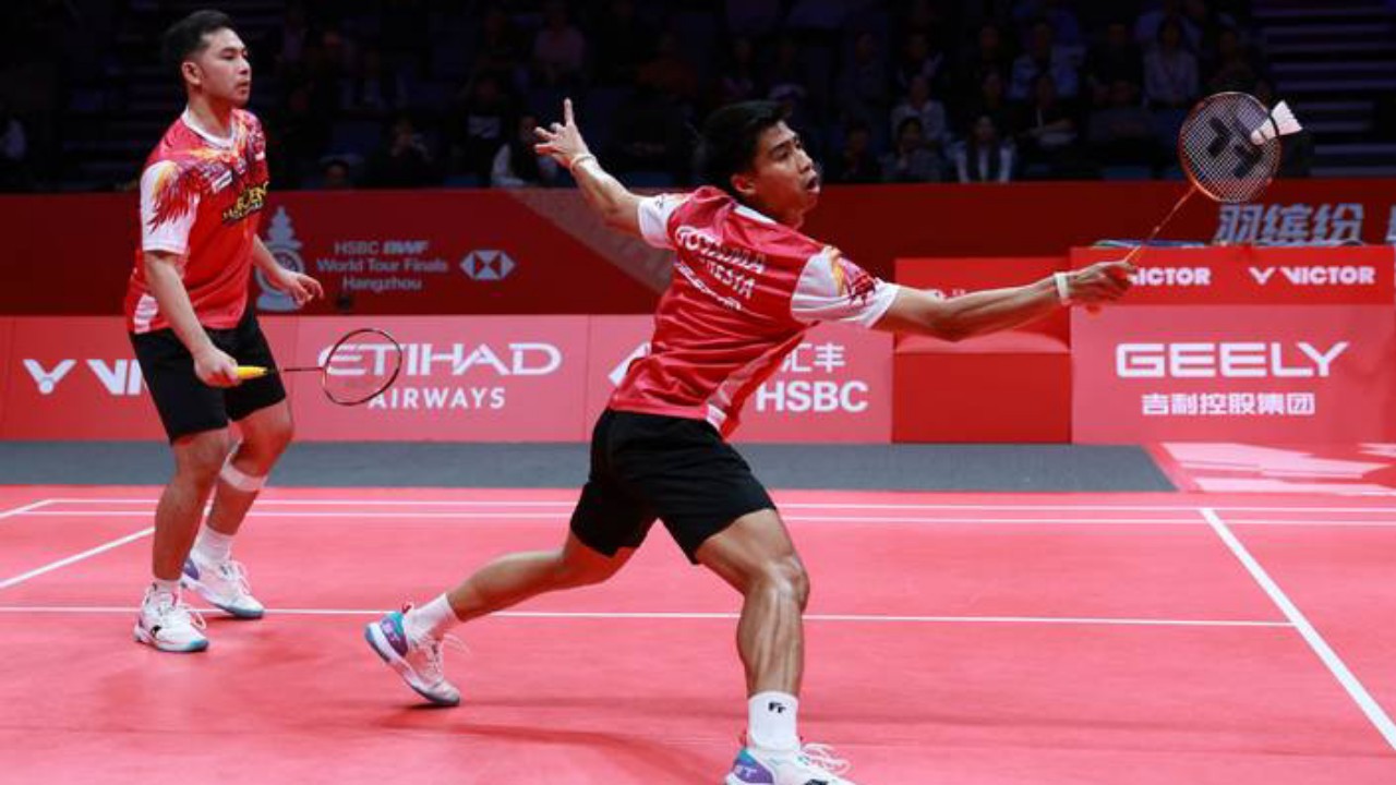 World Tour Finals 2025: Sabar/Reza Sudah Coba Berikan Perlawanan Juara Dunia