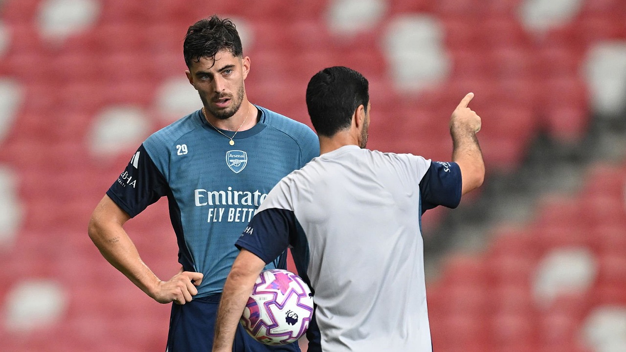 Arteta Beri Kabar Terbaru Kondisi Kai Havertz dan Martin Zubimendi