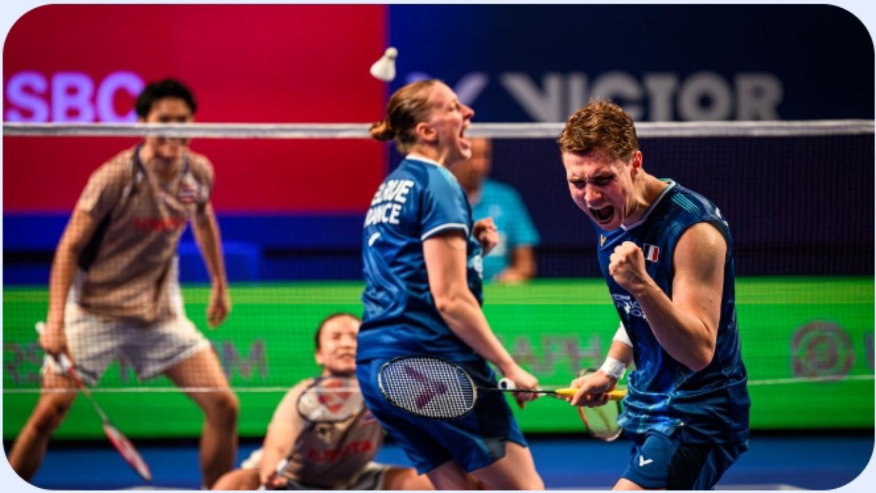 Gicquel/Delrue Tutup Peluang Dechapol Supissara ke Semifinal WTF 2025