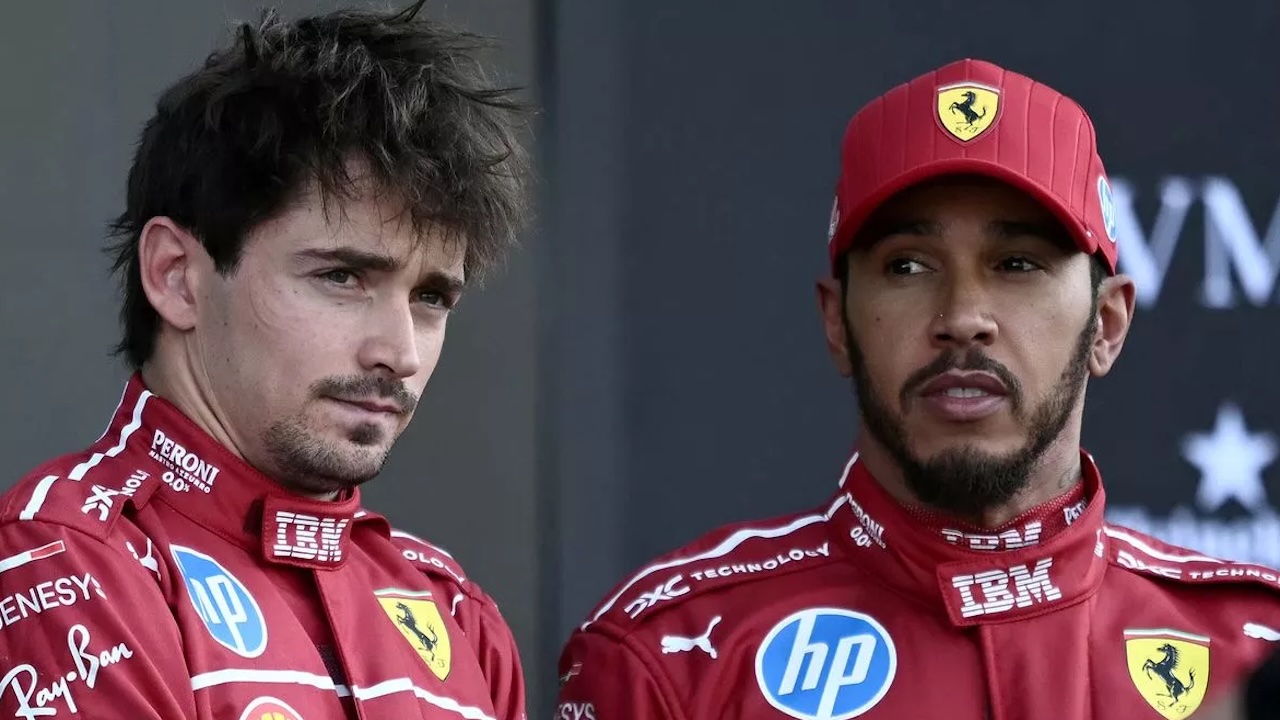 Charles Leclerc, Lewis Hamilton