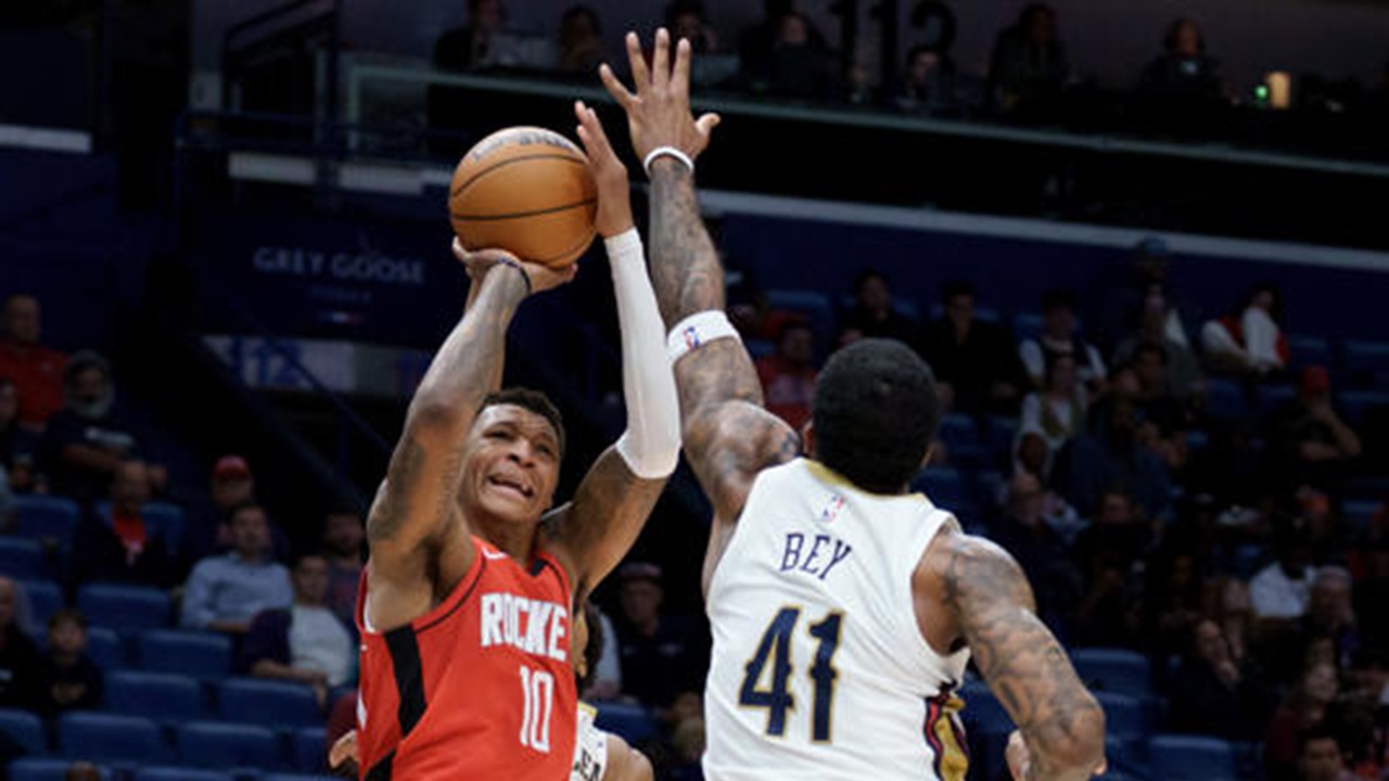 Pelicans Sudahi Perlawanan Rockets Lewat Perpanjangan Waktu