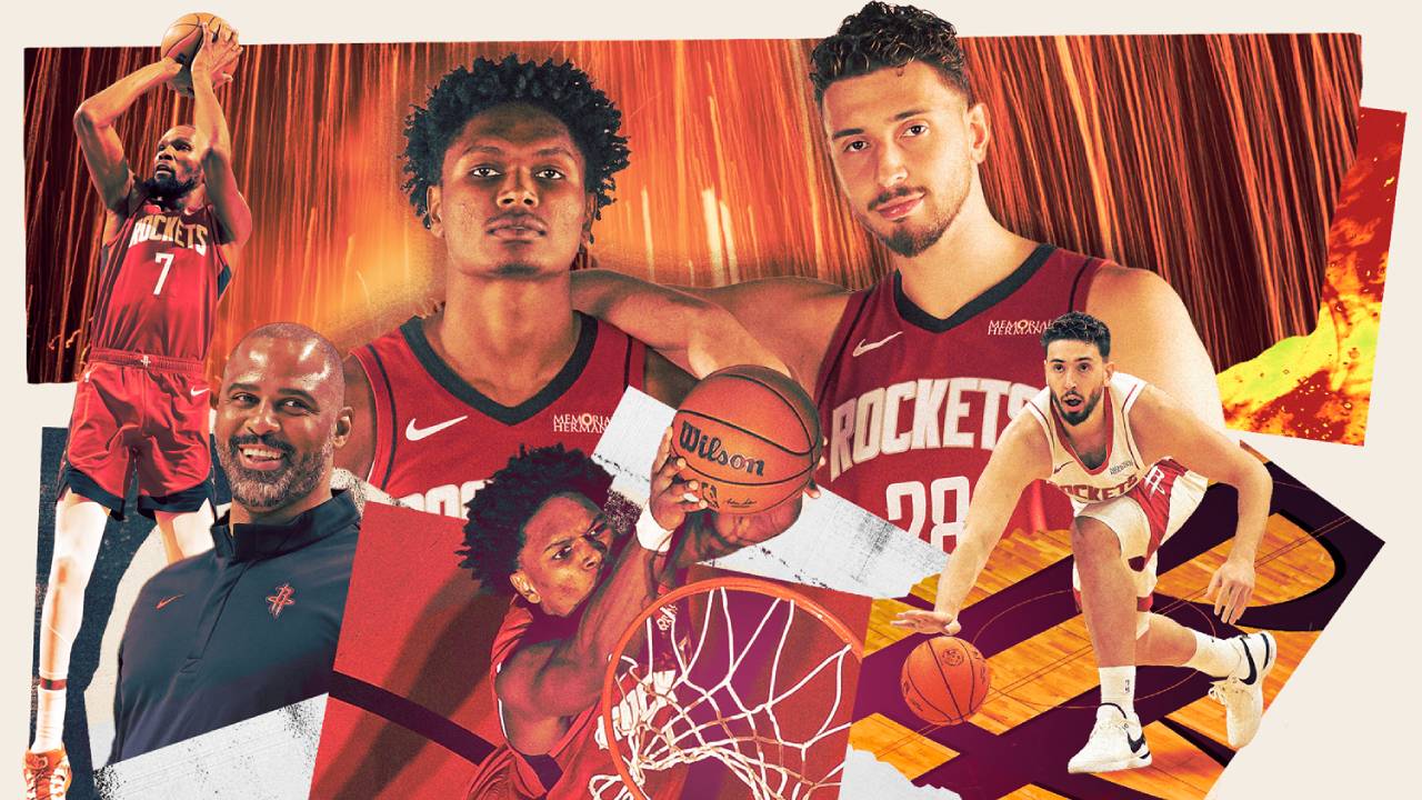 Di sanalah harapan Houston Rockets berada—dan juga harapan Kevin Durant—pada dua bintang muda yang tumbuh tepat di saat yang paling dibutuhkan. (Foto: ESPN)