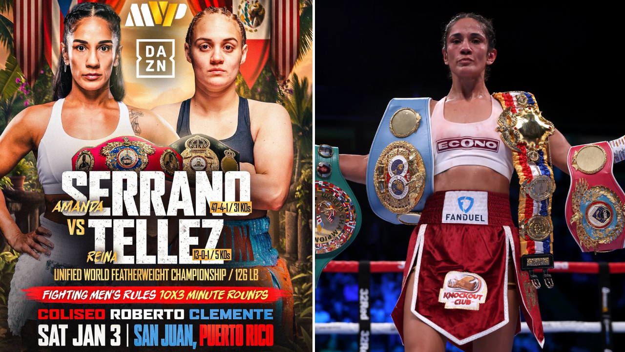 Amanda Serrano Dapatkan Lawan Baru, Hadapi Reina Tellez pada 3 Januari