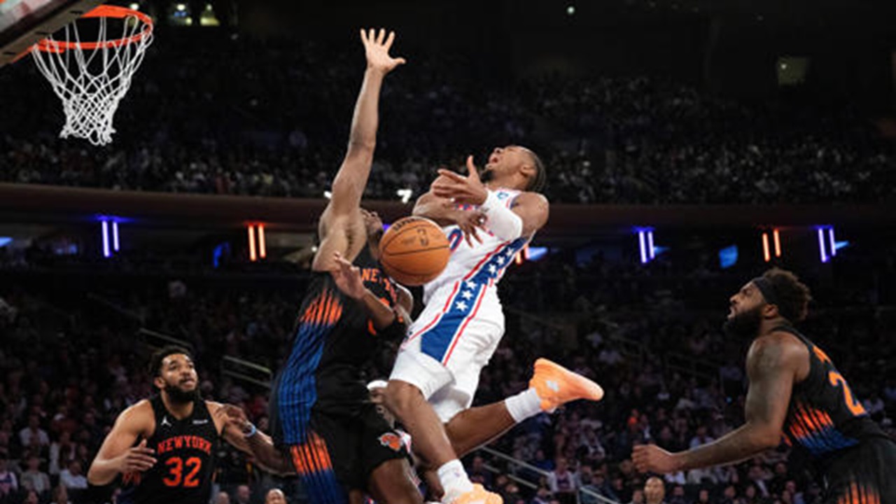 Sixers Hentikan Empat Kemenangan Beruntun Knicks