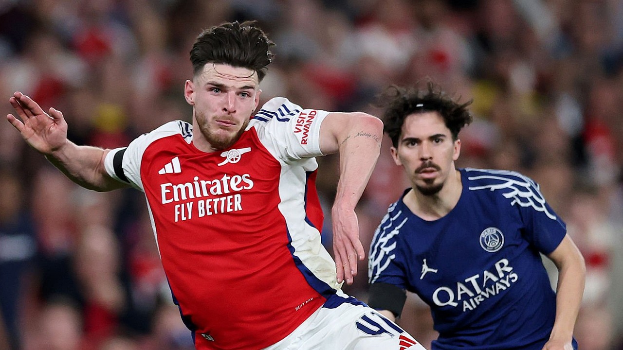 Declan Rice dan Vitinha