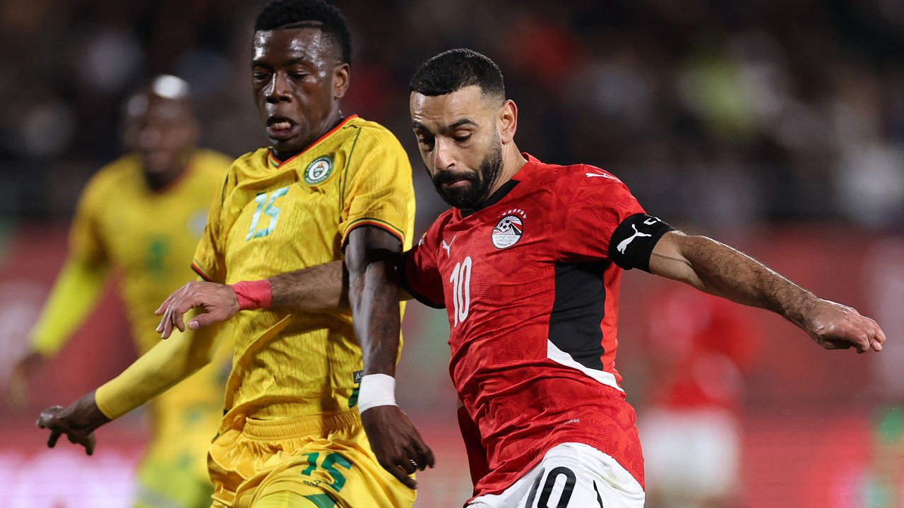 Hasil Pertandingan Piala Afrika CAF: Mesir 2-1 Zimbabwe