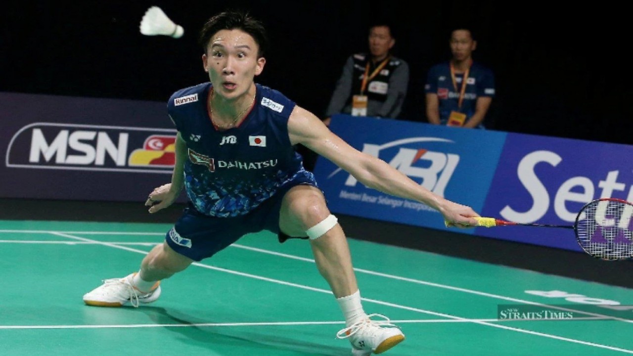 Legenda Jepang Kento Momota Comeback ke Turnamen Internasional