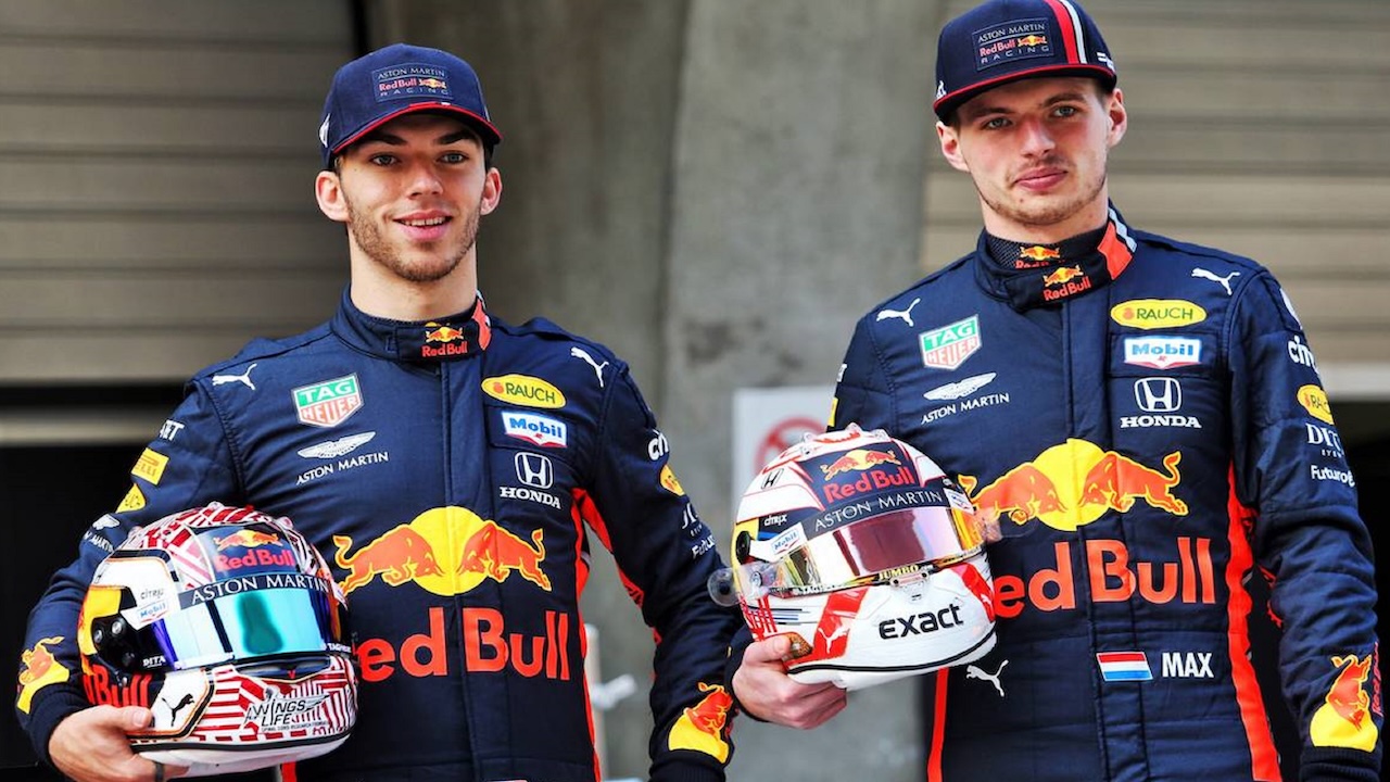 Pierre Gasly, Max Verstappen