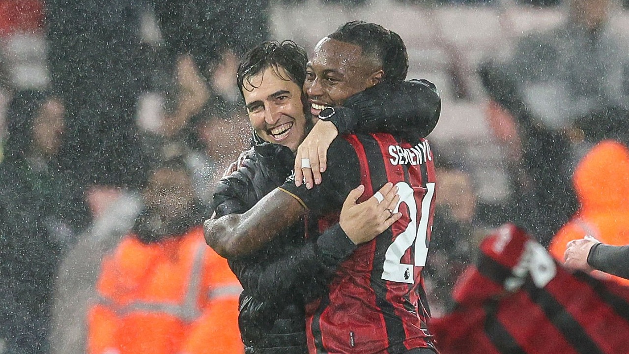 Andoni Iraola dan Antoine Semenyo