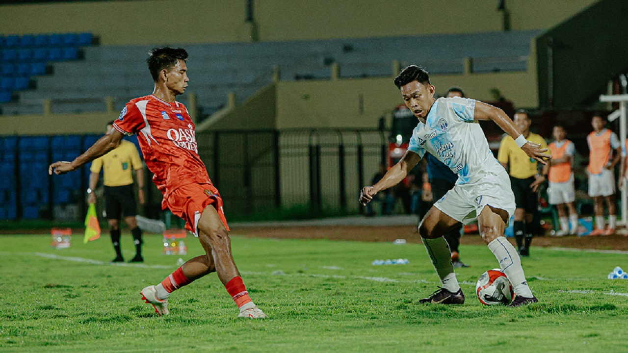 Laga Persijap Jepara kontra PSIM Jogja