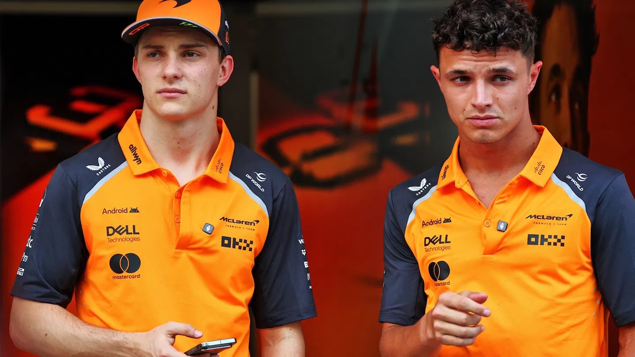Oscar Piastri, Lando Norris