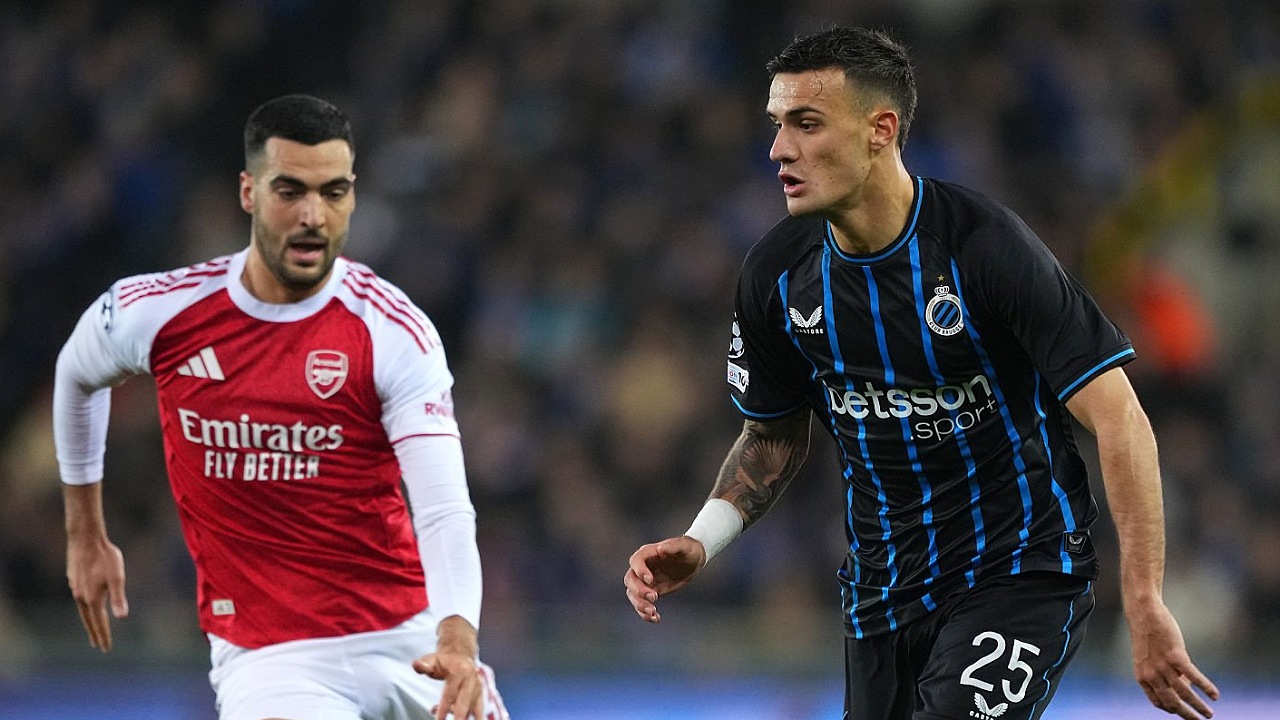 Arsenal bidik gelandang Club Brugge, Aleksandar Stankovic