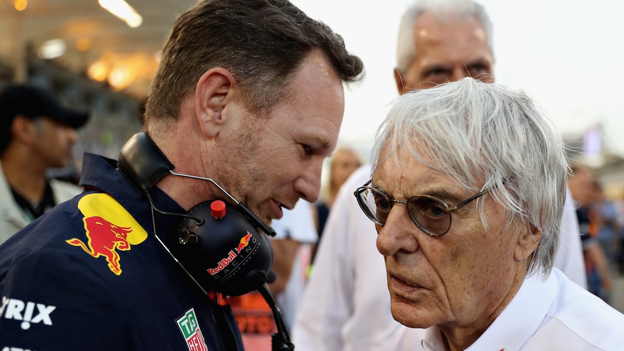 Bernie Ecclestone Sentil Horner Lewat Kartu Ucapan Natal