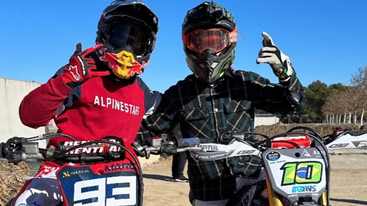 Diogo Moreira Calon Rider MotoGP 2026 Sudah Latihan Bareng Marc Marquez