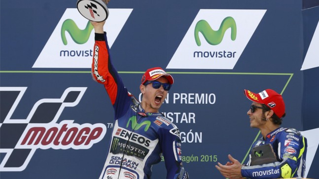 Jorge Lorenzo Akui Sembunyikan Sesuatu Saat Kalahkan Rossi di MotoGP 2015
