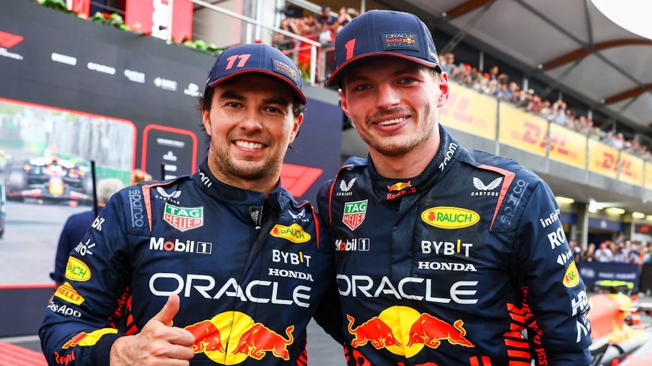 Max Verstappen, Sergio Perez