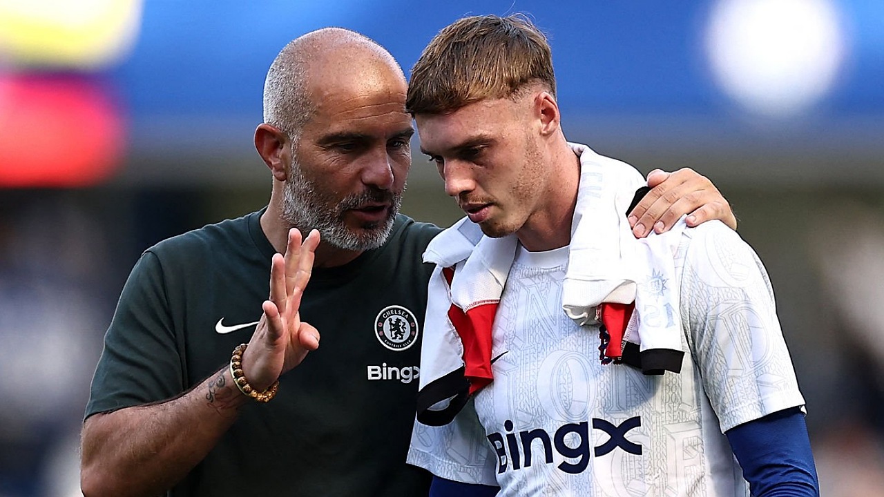 Enzo Maresca dan Cole Palmer