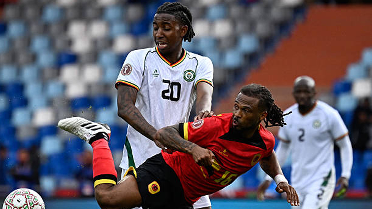 Hasil Pertandingan Piala Afrika CAF: Angola 1-1 Zimbabwe