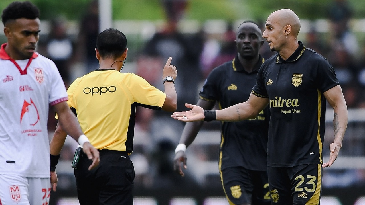 Borneo FC Ditekuk Malut United FC, Fabio Lefundes Nilai Wasit Tidak Fair