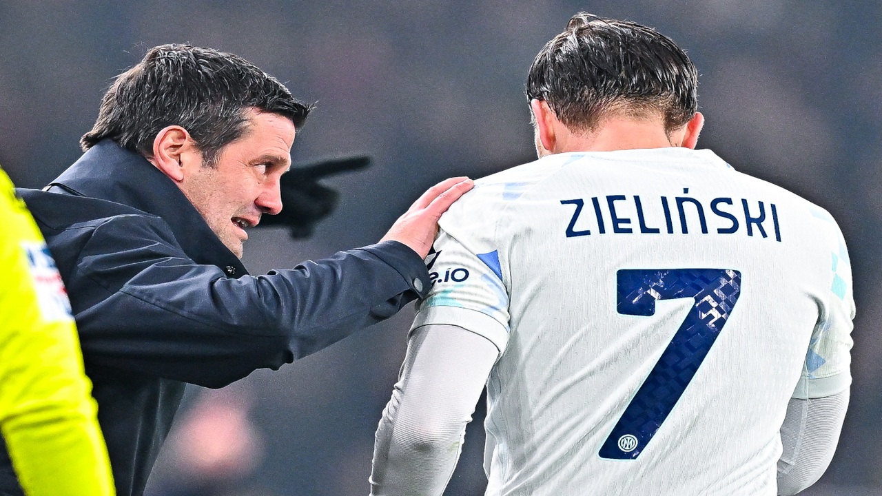 Piotr Zielinski senang pelatih Cristian Chivu lebih sering melibatkan dirinya sebagai starter di lini tengah Inter musim ini / via Getty Images