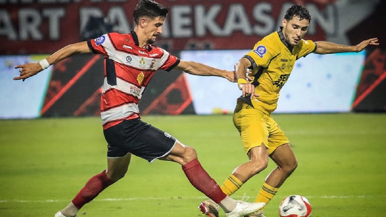 Semen Padang FC dipaksa menelan kekalahan telak dari Madura United