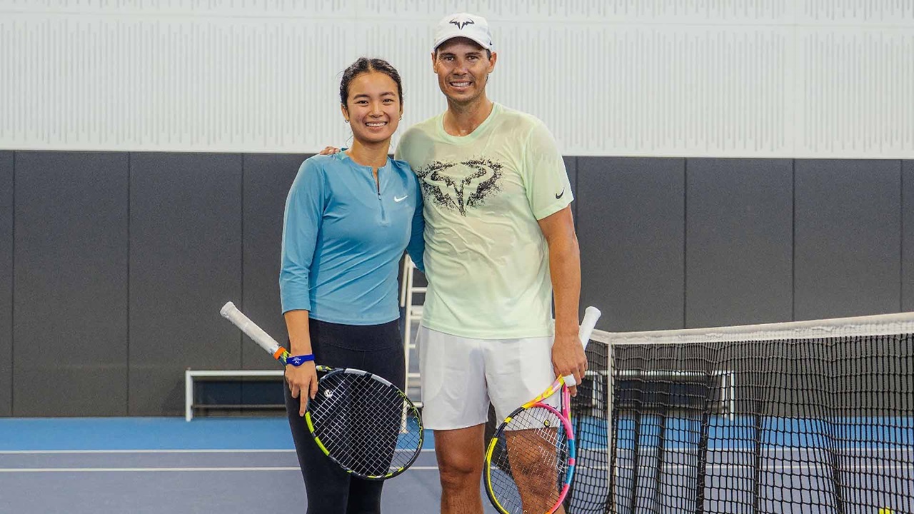 Momen Tak Terlupakan Yang Rafael Nadal Berikan Pada Alexandra Eala