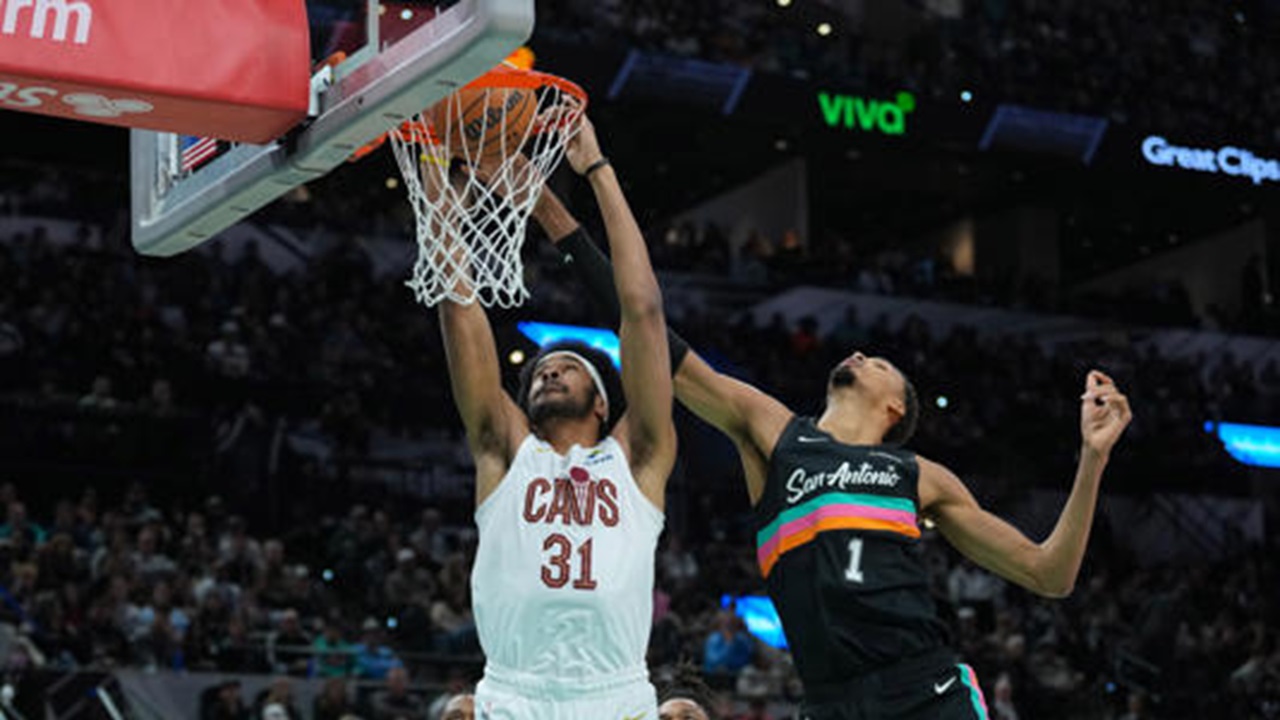 Jarrett Allen Antarkan Cavaliers Menang Atas Spurs
