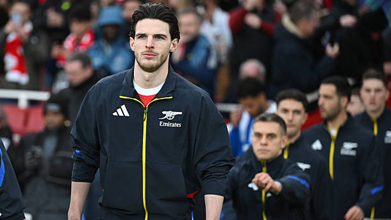 Declan Rice Bersinar Jadi Bek Kanan Dadakan, Martin Odegaard Angkat Topi