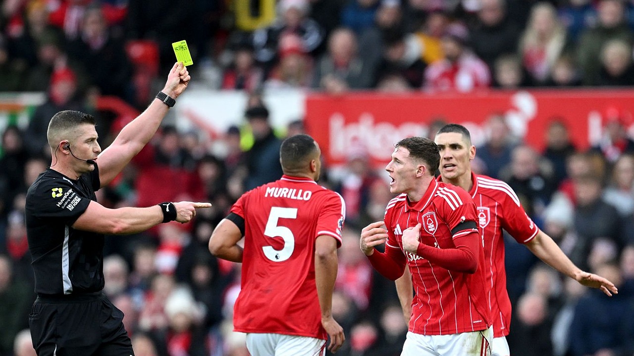 Nottingham Forest takluk dari Manchester City di City Ground pada 27 Desember 2025