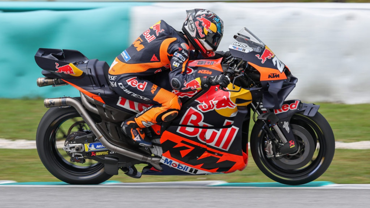Dani Pedrosa sebagai test rider KTM