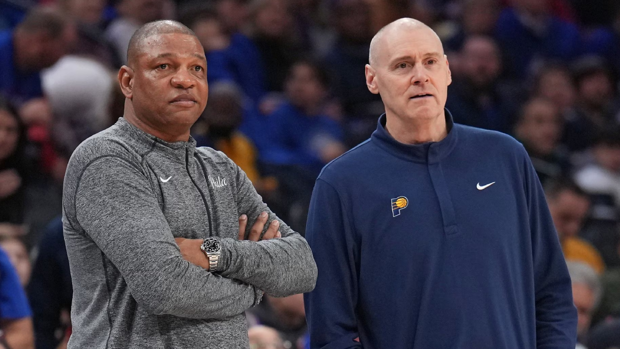 Doc Rivers (kiri) dan Rick Carlisle. (Foto: AP)