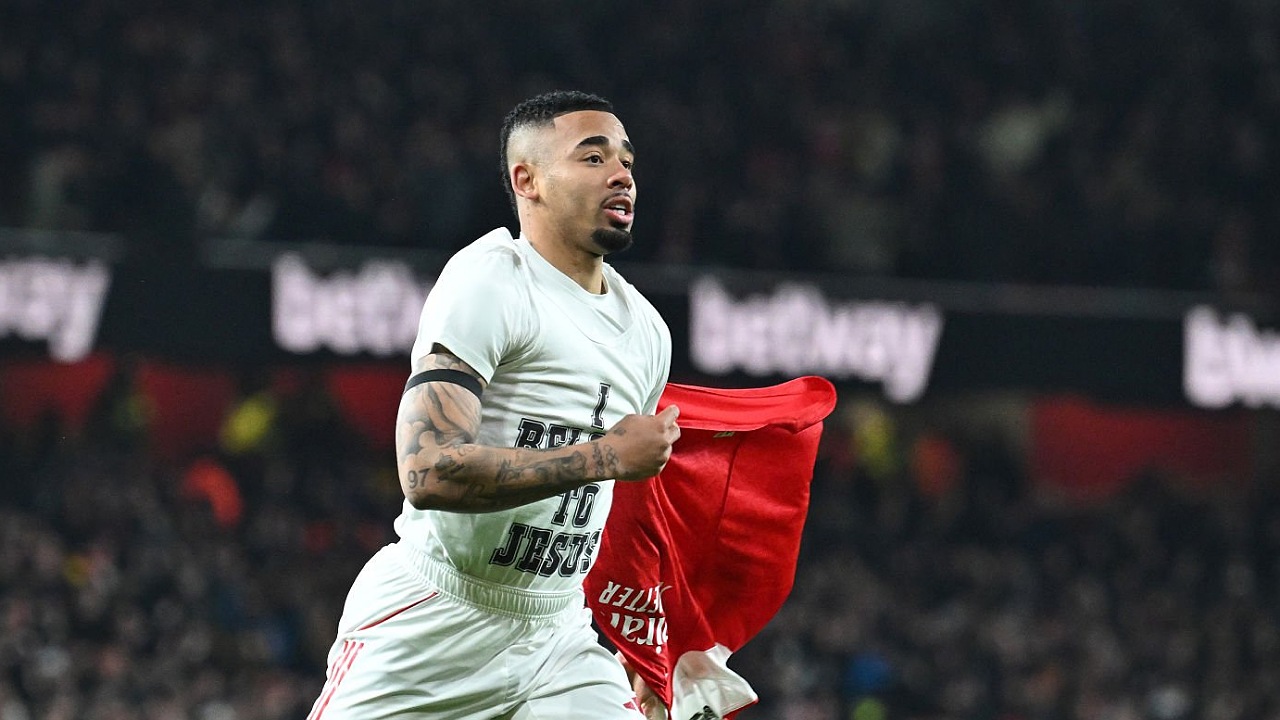 Gabriel Jesus Puji Mentalitas Arsenal Usai Menang Telak atas Aston Villa