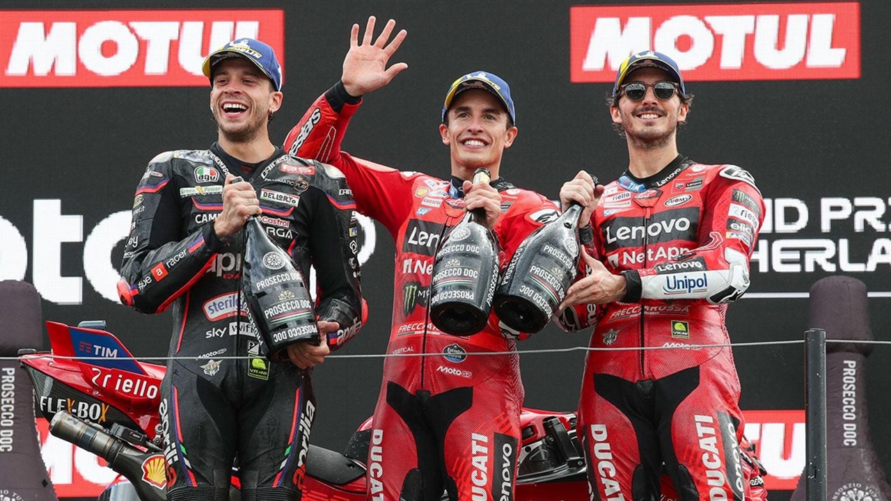 Fans MotoGP Coret Bagnaia dari Daftar Rival Marc Marquez di MotoGP 2026