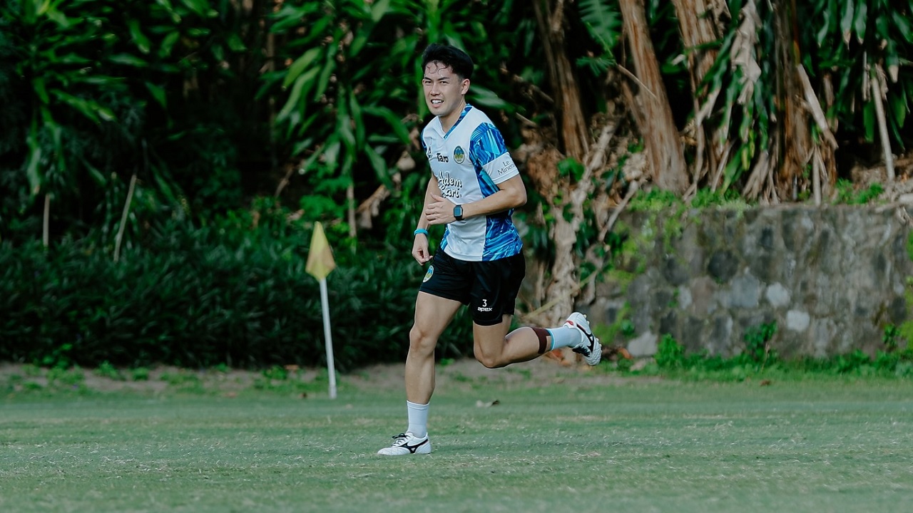 Pemain bertahan PSIM Jogja, Yusaku Yamadera