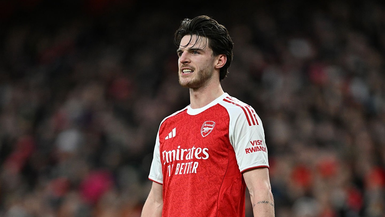 Gelandang Arsenal, Declan Rice