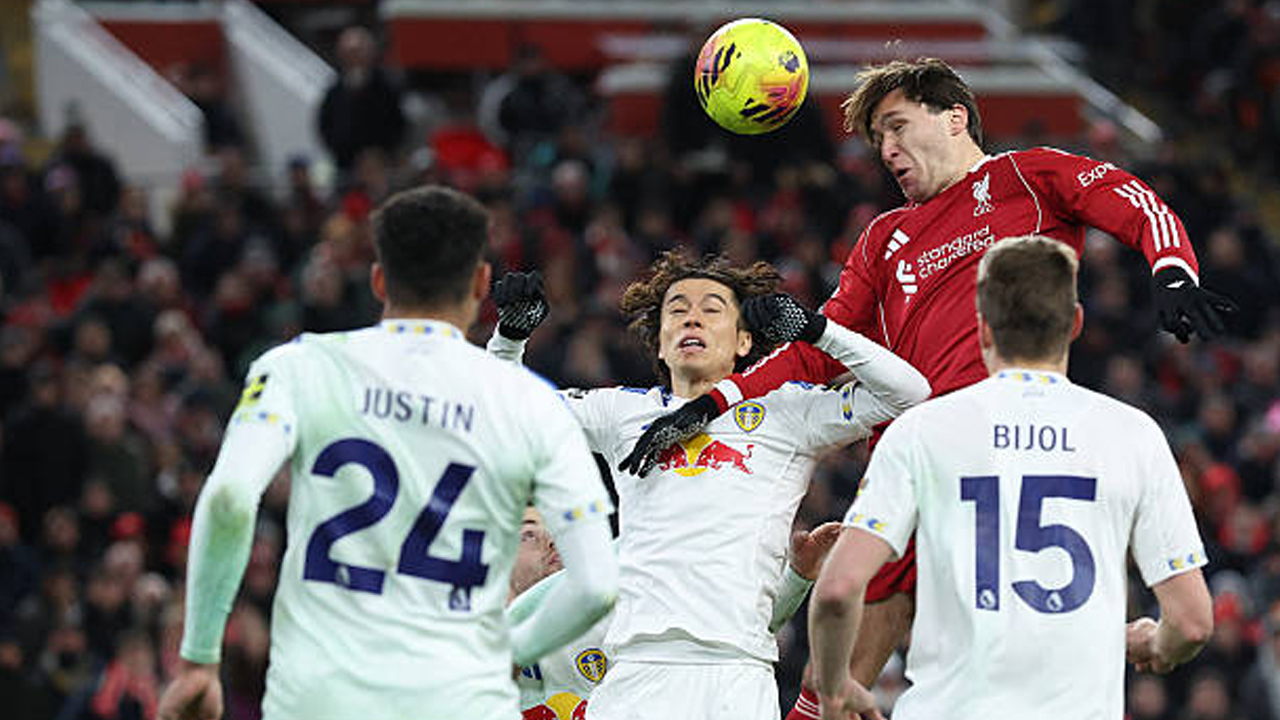 Hasil Pertandingan Premier League: Liverpool 0-0 Leeds United