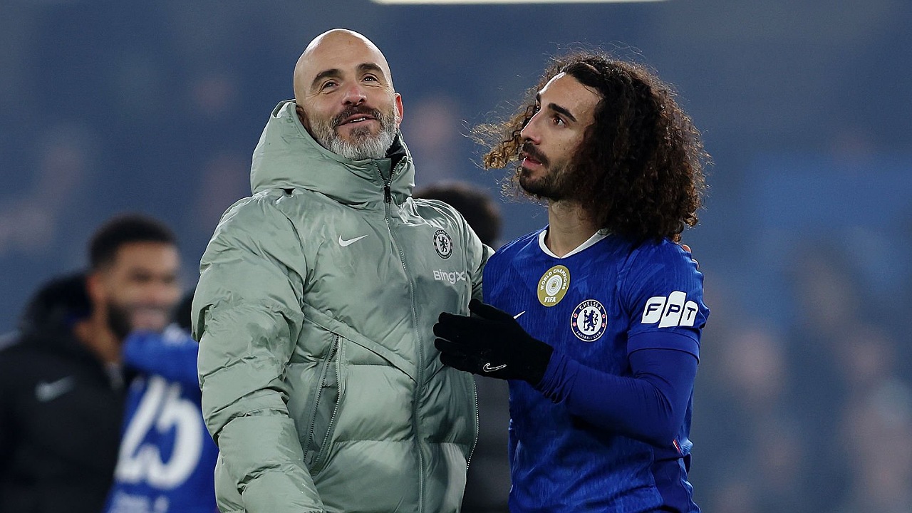 Enzo Maresca dan Marc Cucurella