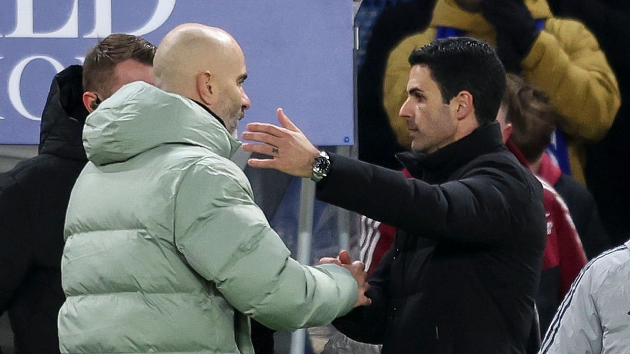 Enzo Maresca dan Mikel Arteta