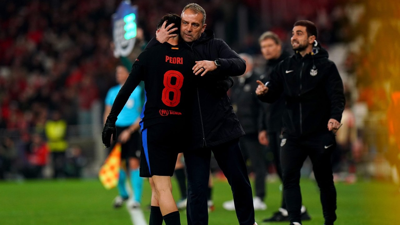 Hansi Flick Jelaskan Alasan Mencadangkan Dani Olmo dan Pedri