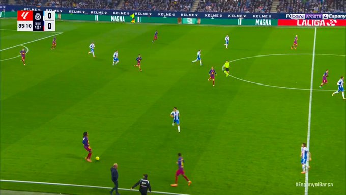 Gol Telat Dani Olmo Bawa Barcelona Ungguli Espanyol - sumber: (footballespana)