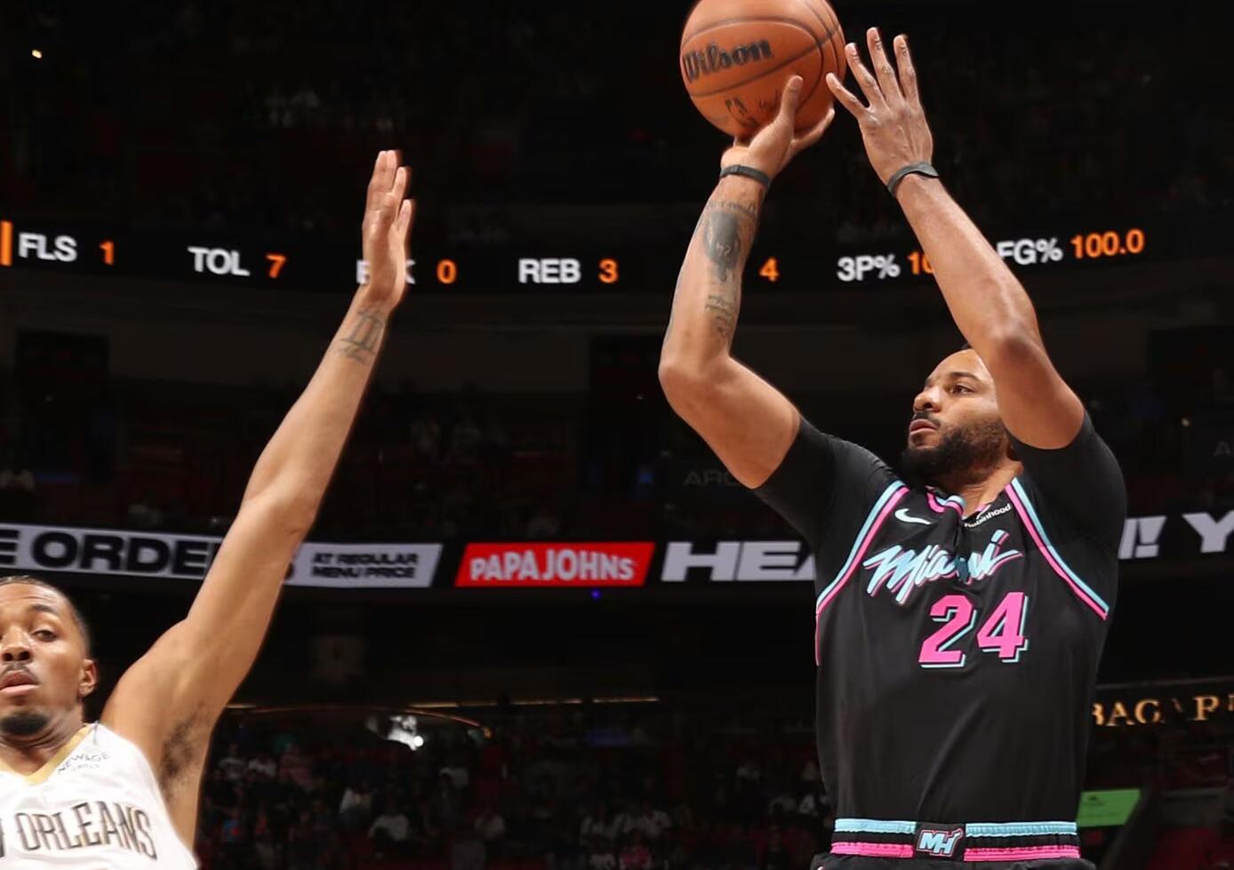 Norman Powell Bersinar, Heat Kalahkan Pelicans 125-106 - sumber: (mainbasket)