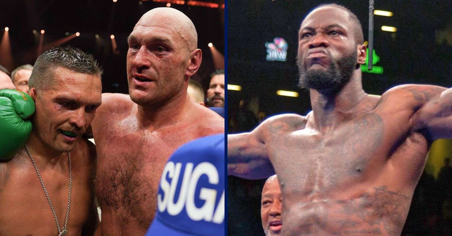 Usyk Tantang Wilder, Tyson Fury Beri Tanggapan - sumber: (secondsout)